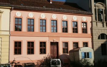 Fassade am Neuen Markt 6 in Potsdam